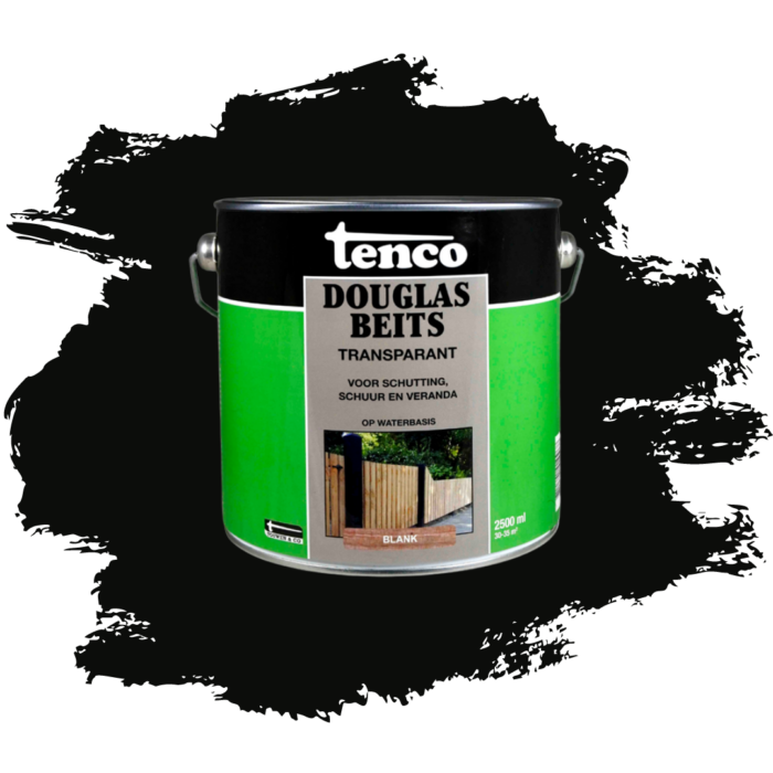 Tenco Douglasbeits Dekkend Zwart 2.5 liter