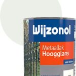 Wijzonol Metaallak Hoogglans 9104 Wit
