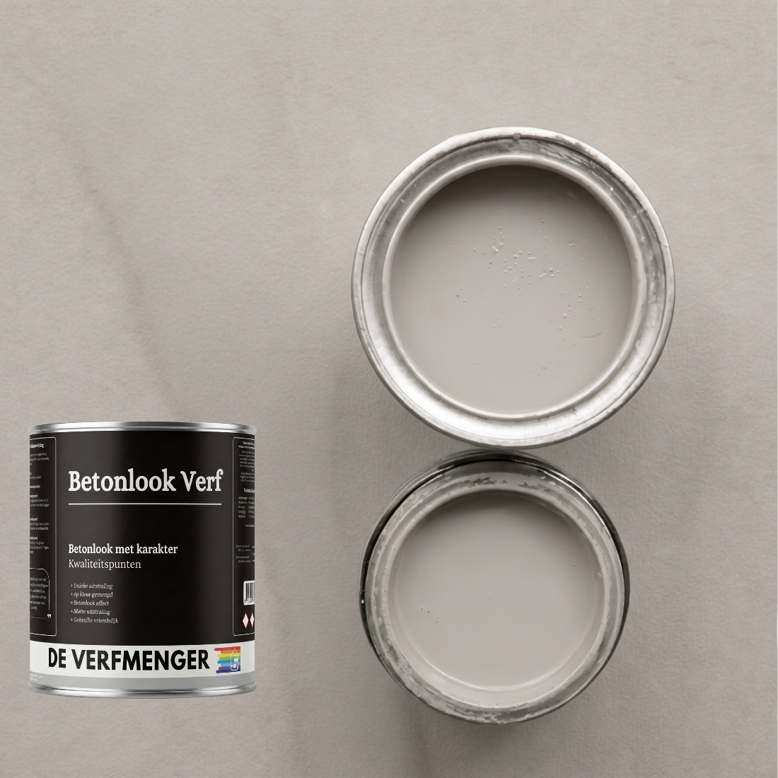 Betonlook Verf Beige-Grijs No. 02 - 100ml tester
