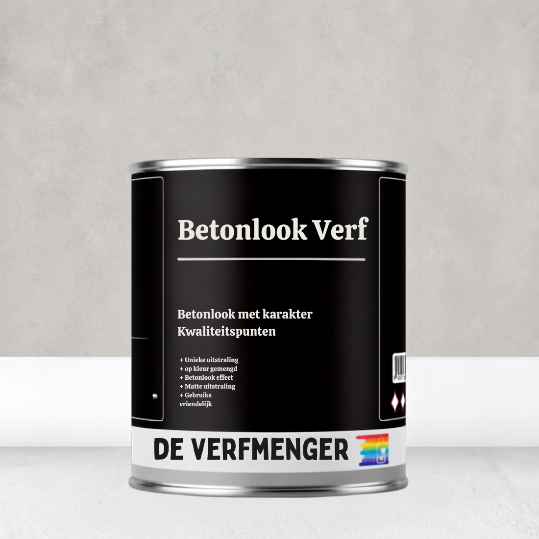 Betonlook Verf Beige-Grijs No. 02 - 12 m² + Primer