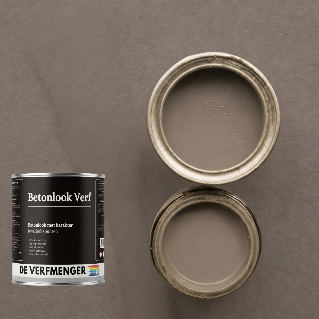 Betonlook Verf Puur Taupé No. 101 - 100ml tester