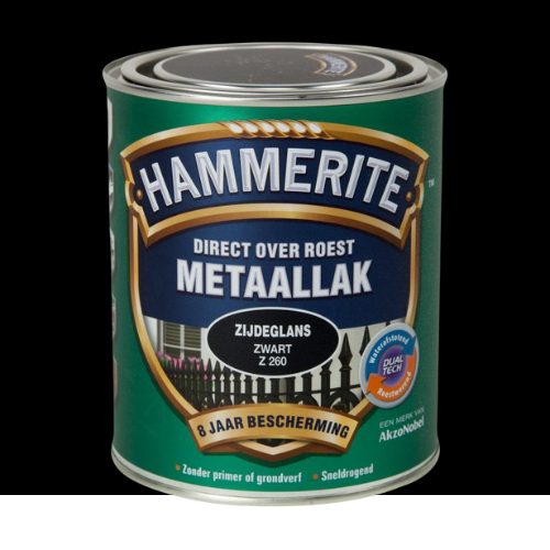 hammerite-metaallak-hoogglans-zwart
