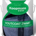 Koopmans Houtcoat Zwart