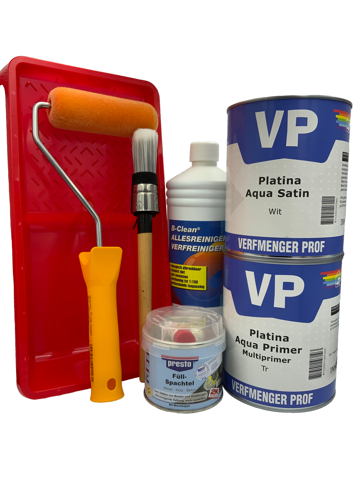 VP Platina Aqua Satin Pakket