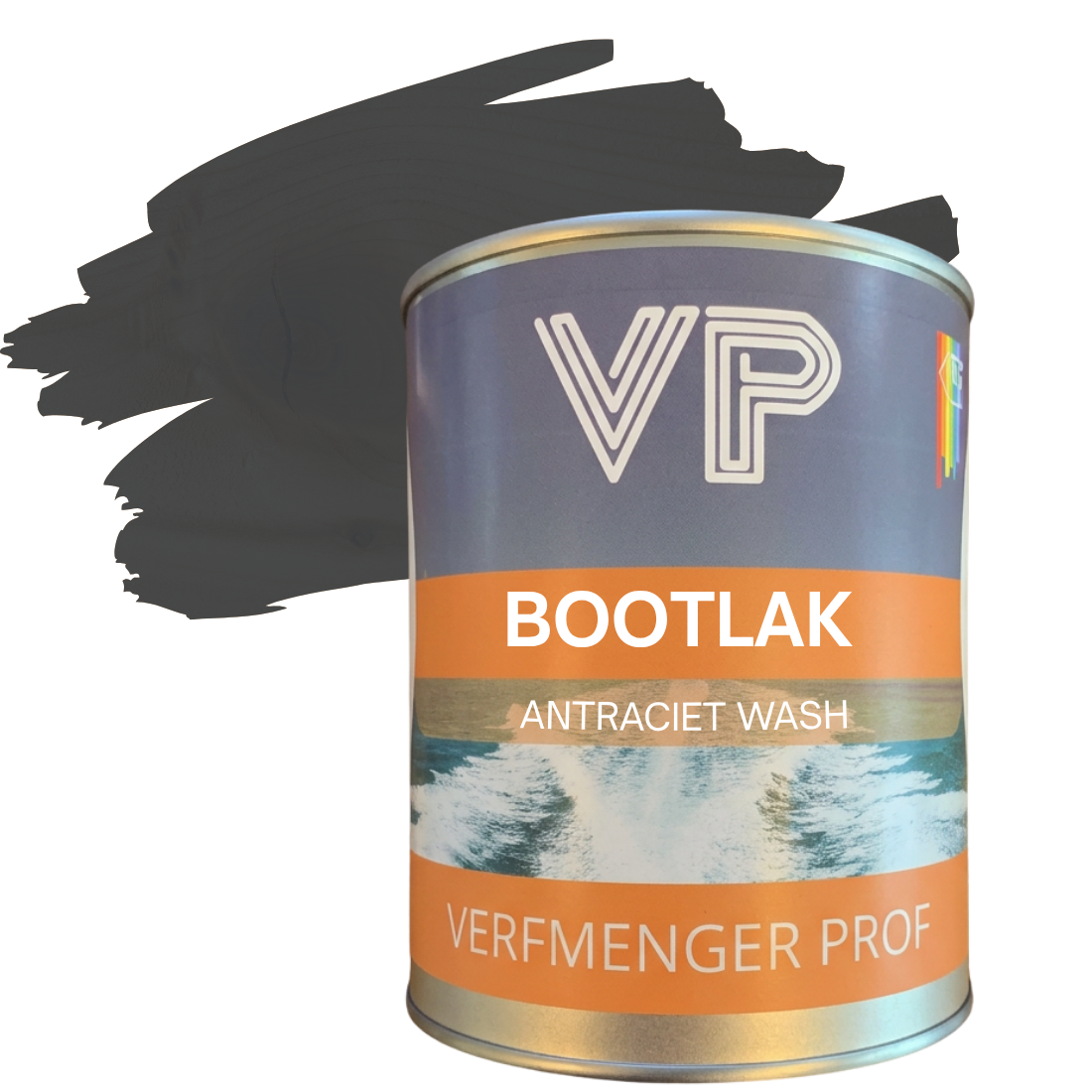 VP Platina Bootlak - Hoogglans - Antraciet Wash