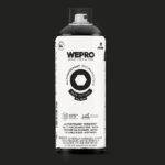 WEPRO ALL-PURPOSE PAINT 400ML ZG RAL 9005 ZWART